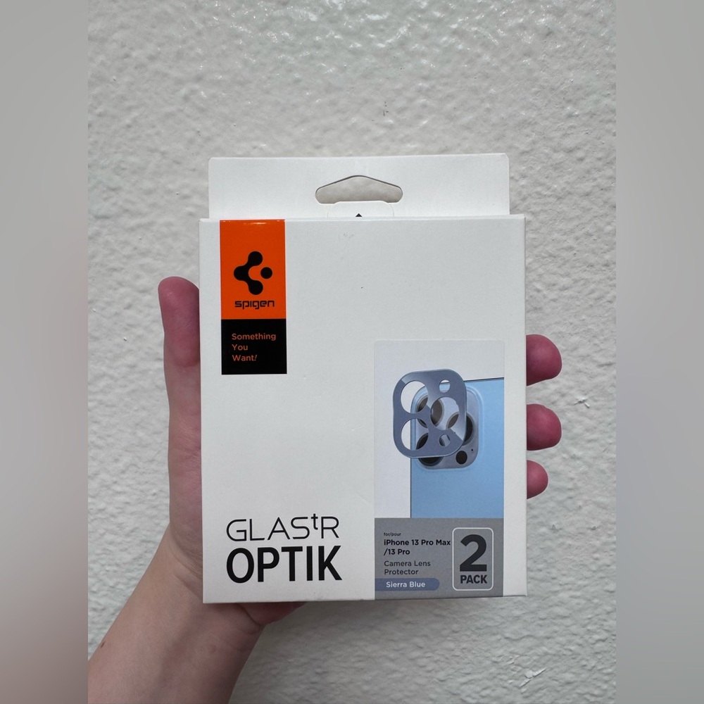 Spigen IPhone 13 Pro and Pro Max Camera Lens Protector - Blue